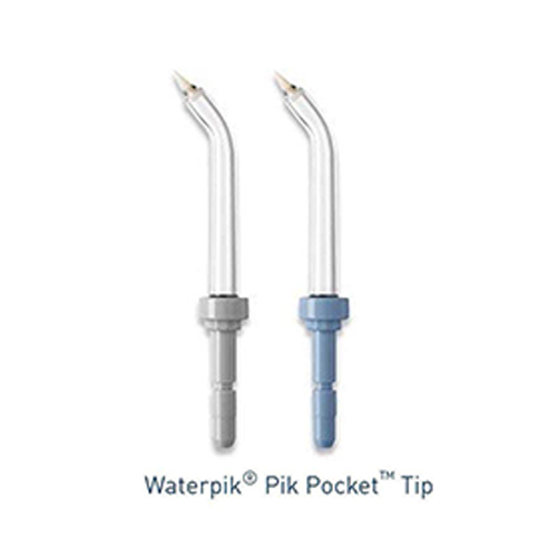 Waterpik Pik Pocket Tips - Set of 2 Pieces