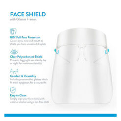 ZZ Face Shield with Glass Frame
